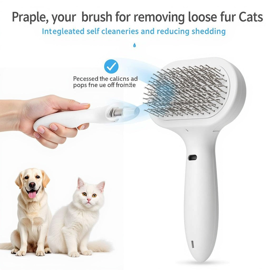 Spa-Luxe Pet Massage Brush