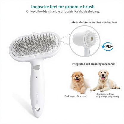 Spa-Luxe Pet Massage Brush